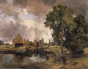 John Constable Dedham Mill Sweden oil painting artist